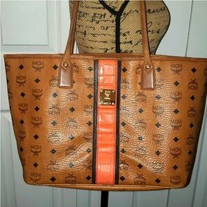 MCM Leather Tote